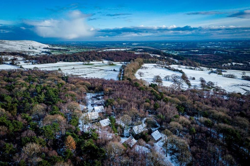 Padley; Woodland Lodge With Hot Tub For 2-4 In The Staffordshire Moorlands Oakamoor Eksteriør billede